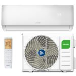 Инверторен стенен климатик KAISAI WHITE PRO HEAT+ KRW-12TLHI KRWB-12TLHO с вътрешно и външно тяло и дистанционно