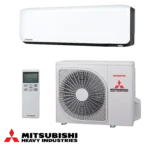 Инверторен стенен климатик Mitsubishi Heavy Industries SRK50ZS-WFB + SRC50ZS-W – вътрешно и външно тяло