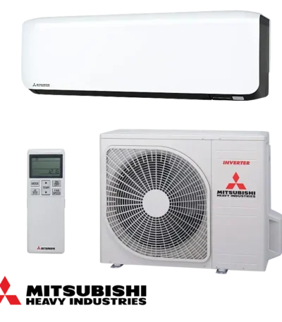 Инверторен стенен климатик Mitsubishi Heavy Industries SRK50ZS-WFB + SRC50ZS-W – вътрешно и външно тяло