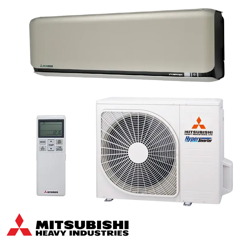 Mitsubishi Heavy Industries SRK25ZSX-WFT + SRC25ZSX-W – инверторен климатик Инверторен стенен климатик Mitsubishi Heavy Industries SRK25ZSX-WFT + SRC25ZSX-W – вътрешно и външно тяло