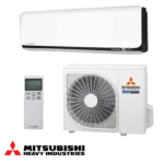 Инверторен стенен климатик Mitsubishi Heavy Industries SRK25ZSX-WFB – вътрешно и външно тяло