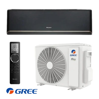 Инверторен климатик Gree Airy GWH24AVEXF-K6DNA1A - черен