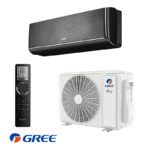 Инверторен стенен климатик Gree Airy GWH12AVCXD-K6DNA1A черен