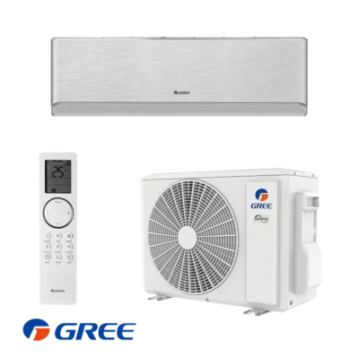Инверторен климатик Gree Airy GWH12AVCXD-K6DNA1A - сребърен