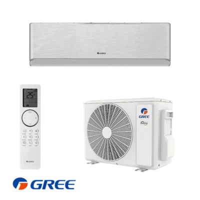 Инверторен климатик Gree Airy GWH09AVCXB-K6DNA1B - сребърен