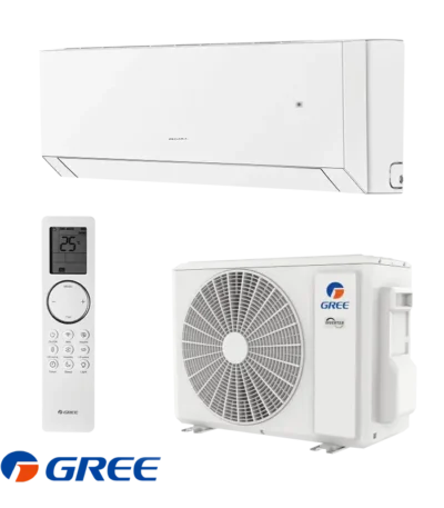 Инверторен климатик Gree Clivia GWH09AUCXB-K6DNA2A вътрешно и външно тяло