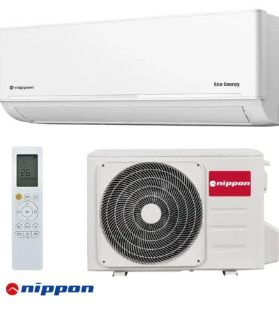 Инверторен климатик Nippon KFR 14DCB ECO ENERGY вътрешно и външно тяло