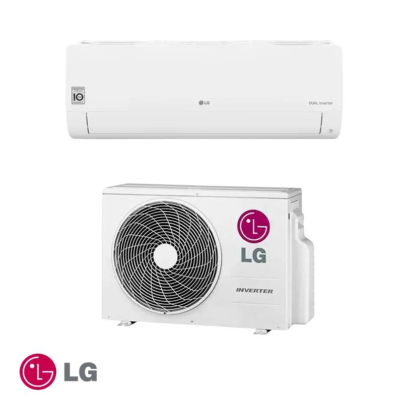 Инверторен климатик LG Standard Win S12EW NSJ + S12EW UA3 – вътрешно и външно тяло