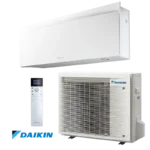 Инверторен климатик Daikin Emura 3 FTXJ42AW в бял цвят с вътрешно и външно тяло