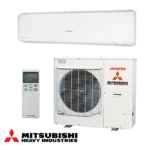 Инверторен климатик Mitsubishi Heavy Industries SRK100ZR-W + FDC100VNP вътрешен и външен модул