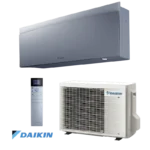 Инверторен климатик Daikin Emura 3 FTXJ25AS + RXJ25A сив вътрешен и външен модул