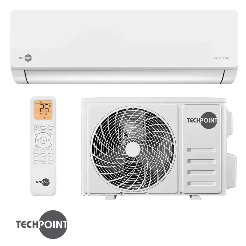 Инверторен стенен климатик TechPoint NPT 24 X-PRO NORDIC 24000 BTU