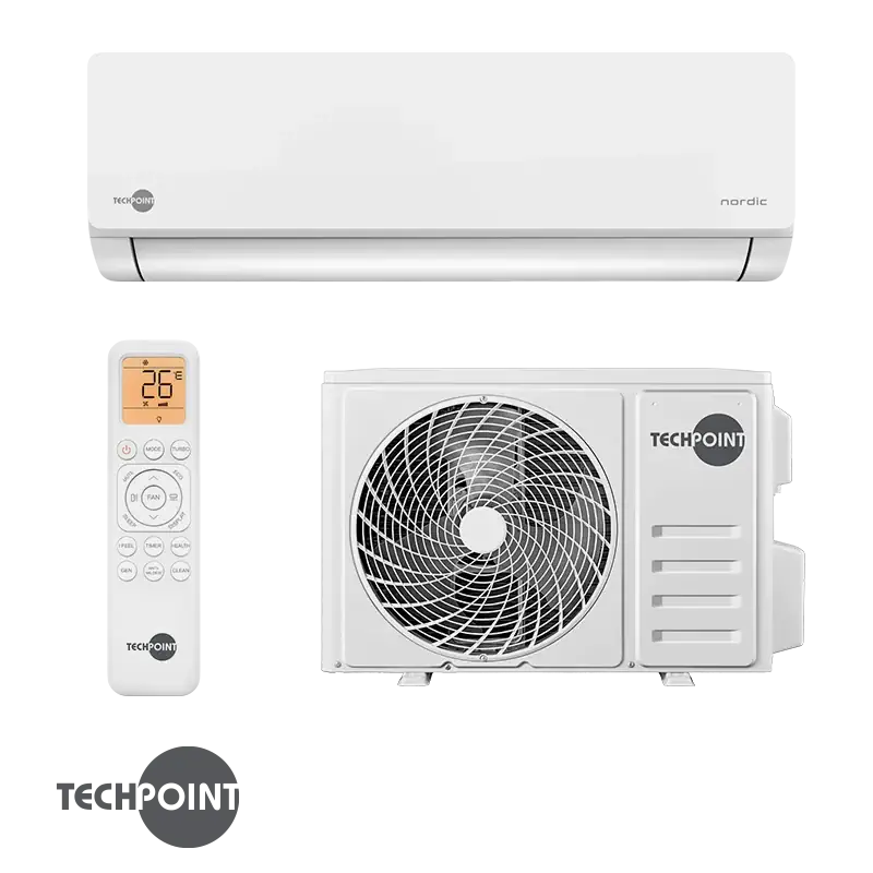 Инверторен климатик TechPoint NPT 09 X-PRO NORDIC 9000 BTU Инверторен стенен климатик TechPoint NPT 09 X-PRO NORDIC 9000 BTU