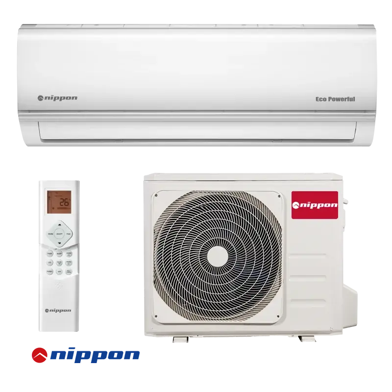 Инверторен климатик Nippon KFR 18DCA ECO POWERFUL – вътрешно и външно тяло