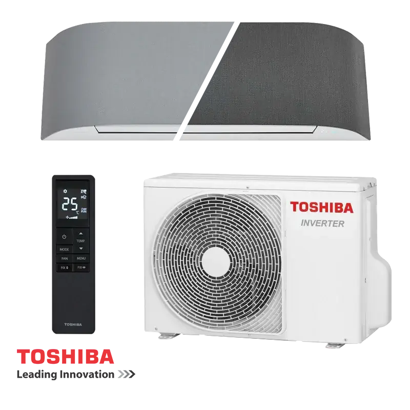 Инверторен климатик Toshiba Haori RAS-B10N4KVRG-E с външно тяло RAS-10J2AVSG-E1