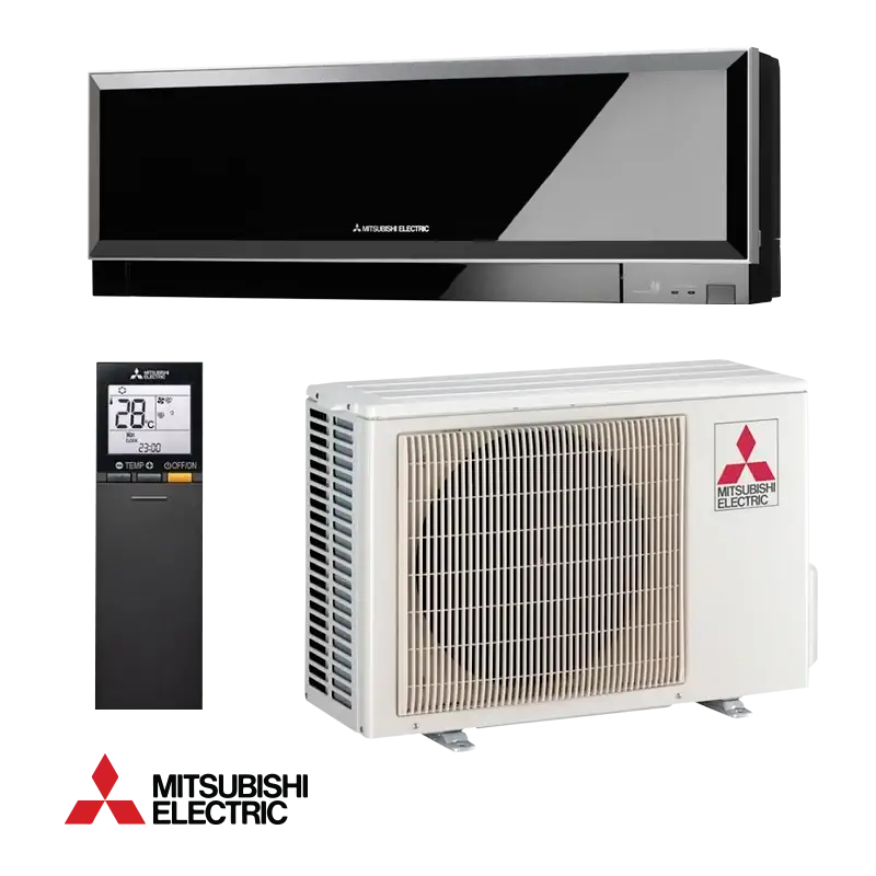 Инверторен климатик Mitsubishi Electric MSZ-EF25VGKB с външно тяло MUZ-EF25VG Mitsubishi Electric MSZ-EF25VGKB + MUZ-EF25VG