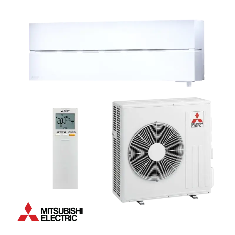 Инверторен климатик Mitsubishi Electric MSZ-LN60VGW + MUZ-LN60VG – бяла сплит система за големи помещения