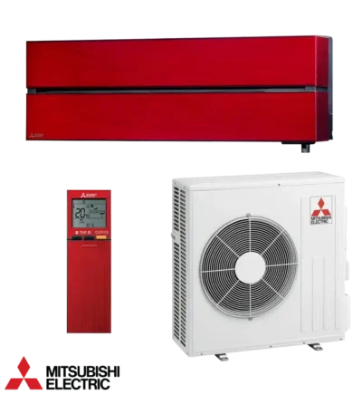 Инверторен климатик Mitsubishi Electric MSZ-LN60VGR + MUZ-LN60VG – червена сплит система за големи помещения