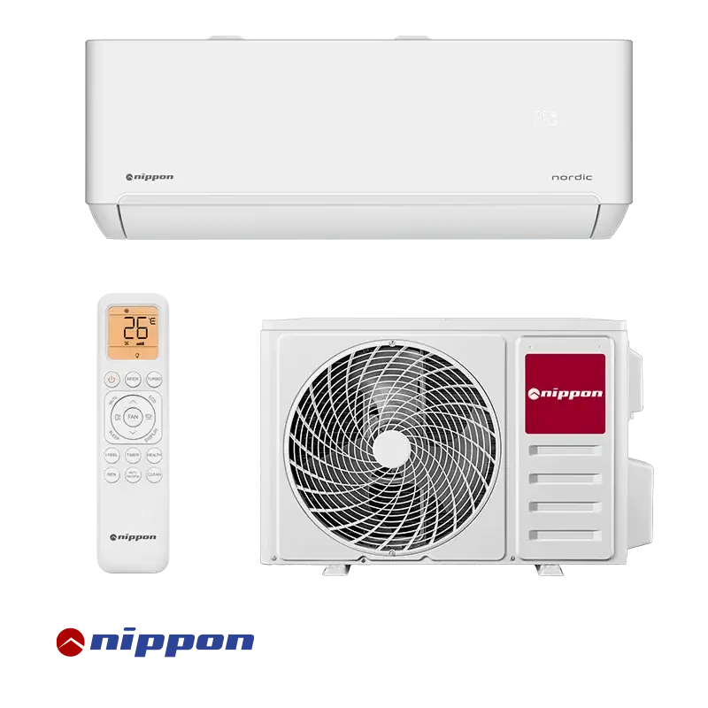 Инверторен стенен климатик Nippon NPC 09 T-PRO NORDIC 9000 BTU