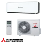 Инверторен стенен климатик Mitsubishi Heavy Industries SRK25ZS-WB с външно тяло SRC25ZS-W