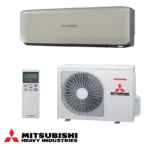 Инверторен стенен климатик Mitsubishi Heavy Industries SRK35ZS-WT с външно тяло SRC35ZS-W