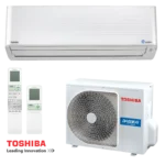 Инверторен стенен климатик Toshiba Super Daiseikai 9 RAS-10PKVPG-E с външно тяло RAS-10PAVPG-E