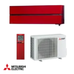 Инверторен климатик Mitsubishi Electric MSZ-LN25VGR MUZ-LN25VG вътрешно и външно тяло червен