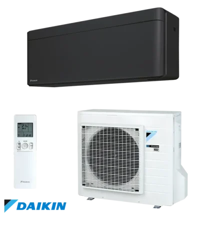 Инверторен климатик Daikin Stylish FTXA25BB + RXA25A черен стенен модел