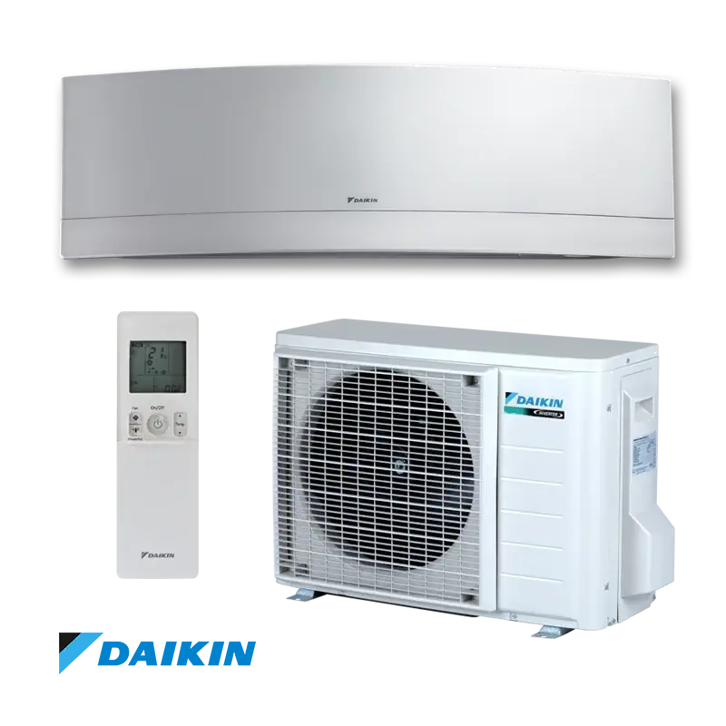 Инверторен климатик Daikin Emura FTXJ20MS + RXJ20M сребрист стенен модел