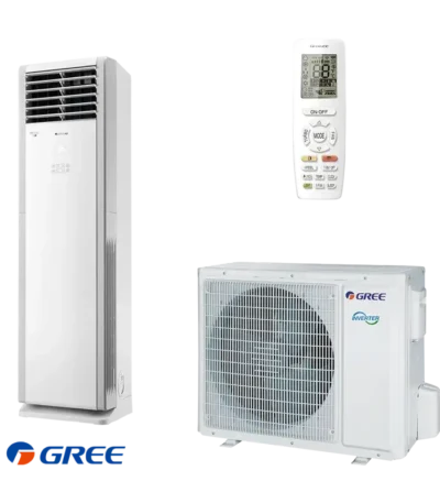 Колонен климатик Gree GVH24AMXF-K6DNC7A вътрешно и външно тяло