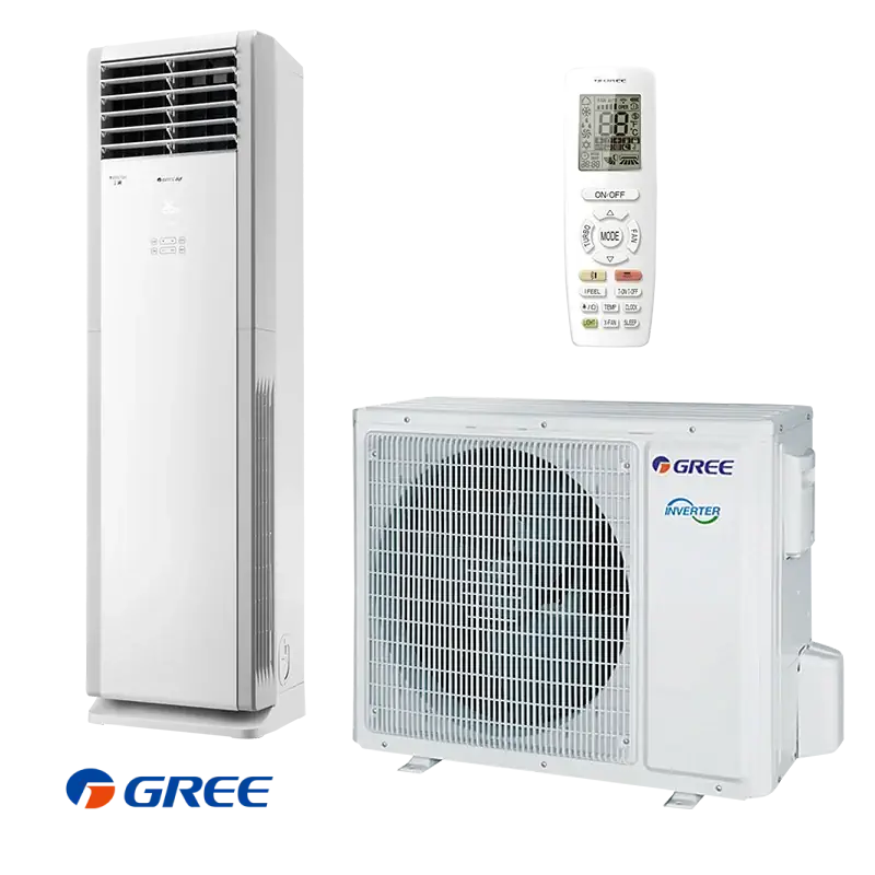 Колонен климатик Gree GVH48ALXH-K6DNC7A вътрешно и външно тяло