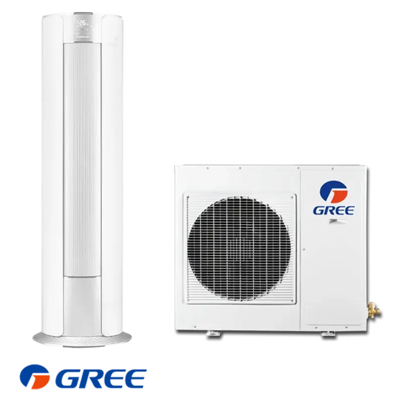 Колонен климатик Gree GVH24AK-K3DNC8A вътрешно и външно тяло