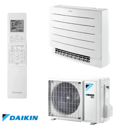 Инверторен подов климатик Daikin Perfera FVXM25B RXM25A9 вътрешно и външно тяло