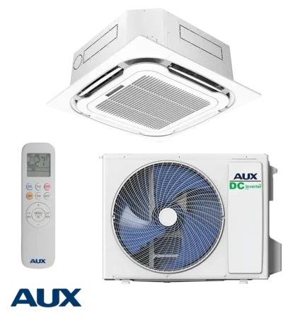 Касетъчен климатик AUX AUCA-H24 4DR3HYAA AL-H24 NDR3HB2U инвертор комплект вътрешно и външно тяло