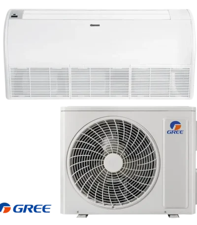 Подово таванен климатик Gree GUD160ZD1 GUD160W1 NHA-X инвертор комплект вътрешно и външно тяло