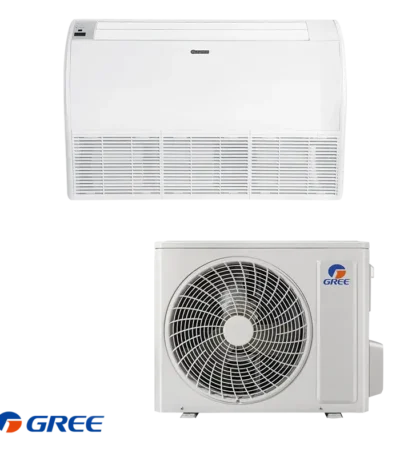 Подово таванен климатик Gree GUD50ZD1 GUD50W1 NhA-S инвертор комплект вътрешно и външно тяло