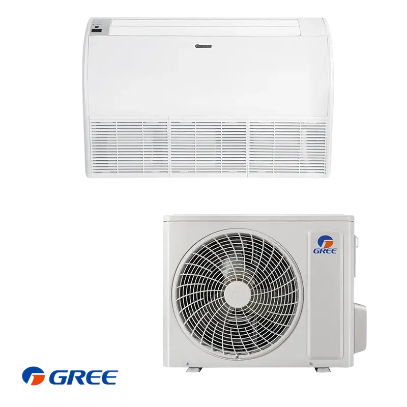Подово таванен климатик Gree GUD50ZD1 18000 BTU инвертор Подово таванен климатик Gree GUD50ZD1 GUD50W1 NhA-S инвертор комплект вътрешно и външно тяло