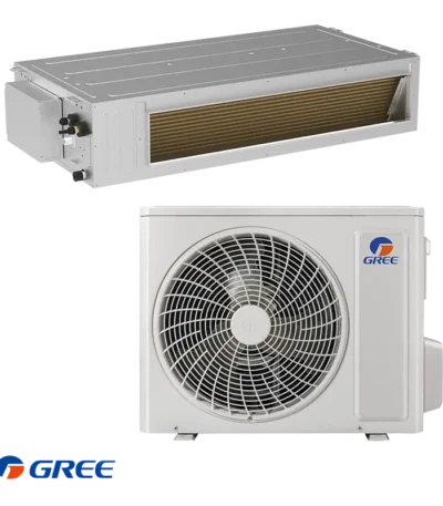 Канален климатик Gree GUD125PH1 + GUD125W1/NhA-S инверторен за скрит монтаж
