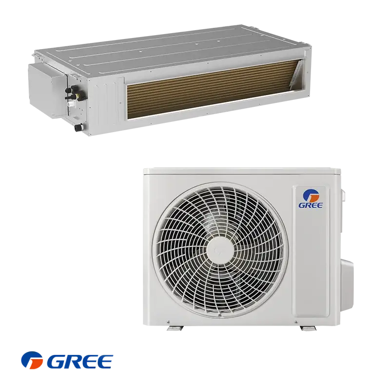 Канален климатик Gree GUD71PH1 + GUD71W1/NhA-S Канален климатик Gree GUD71PH1 + GUD71W1/NhA-S инверторен за средни помещения