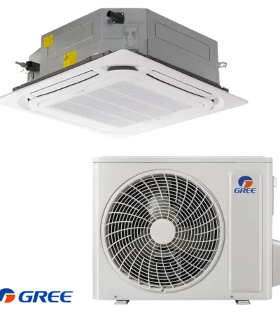 Касетъчен климатик Gree GUD140T1 + GUD140W1/NHA-S инверторен за големи помещения