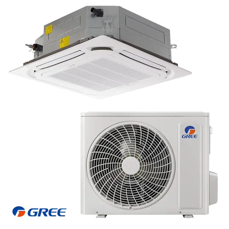Касетъчен климатик Gree GUD125T1 120000 BTU Касетъчен климатик Gree GUD125T1 + GUD125W1 NhA-S инверторен