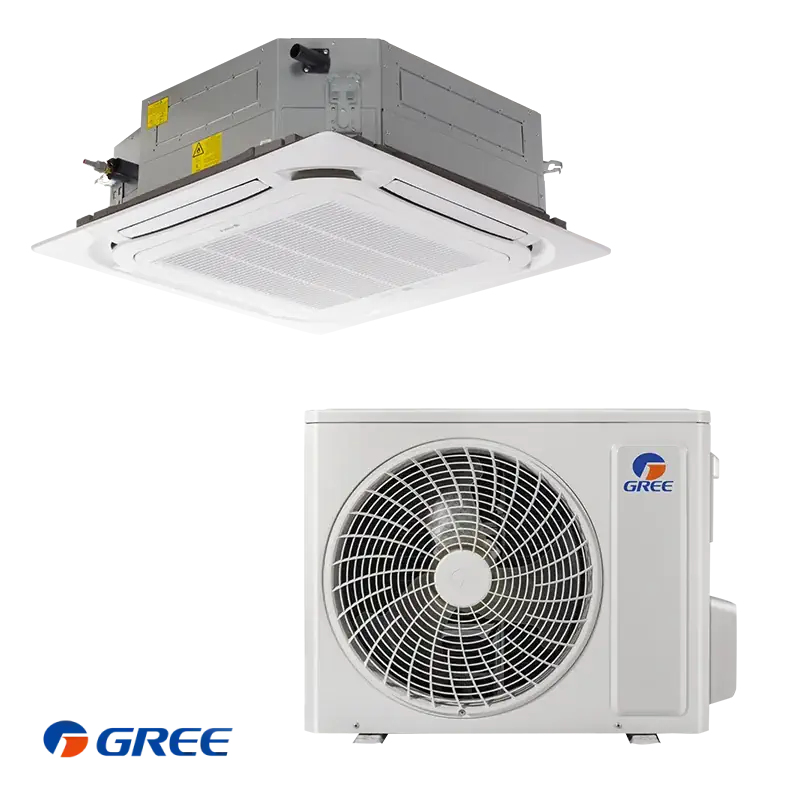 Касетъчен климатик Gree GUD71T1 24000 BTU Касетъчен климатик Gree GUD71T1 + GUD71W1 NhA-S инверторен 24000 BTU