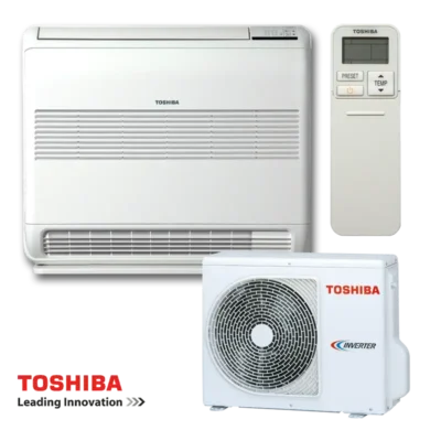 Inverter air conditioner Toshiba Bi-flow RAS-B13J2FVG-E1 + RAS-13J2AVSG-E - floor type