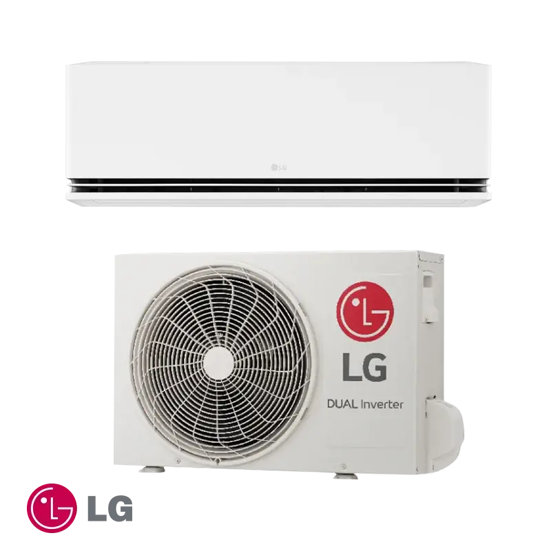 Инверторен стенен климатик LG New Deluxe H18S1D с външно тяло H18S1D.U18