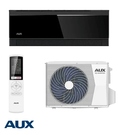 Инверторен стенен климатик AUX C Comfort ASW-H09B7A4/CBR3DI-C3 черен цвят