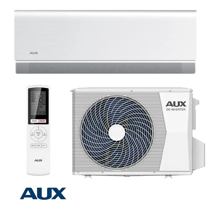 AUX C Comfort ASW-H24F4A4 – инверторен климатик 24000 BTU Инверторен стенен климатик AUX C Comfort ASW-H24F4A4 с външно тяло CAR3DI-C8