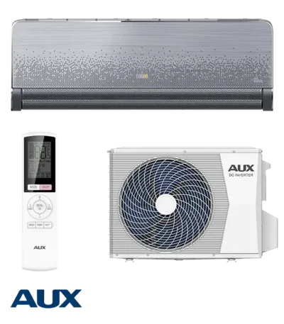 Инверторен стенен климатик AUX C-PRO ASW-H09B6A4/FQA800R3DI-D0 – вътрешно и външно тяло
