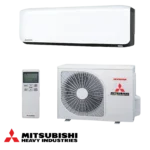 Инверторен стенен климатик Mitsubishi Heavy Industries SRK25ZS-WFB + SRC25ZS-W – вътрешно и външно тяло