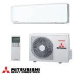 Инверторен стенен климатик Mitsubishi Heavy Industries SRK25ZS-WF + SRC25ZS-W – вътрешно и външно тяло