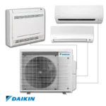 Мултисплит система Daikin 3MXM68A9 с външно тяло и различни вътрешни тела
